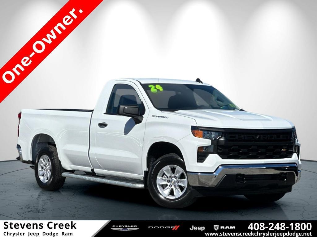 used 2024 Chevrolet Silverado 1500 car, priced at $28,398