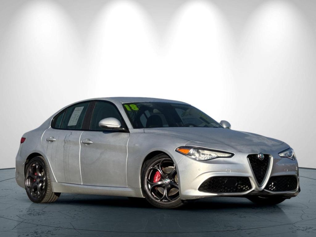 used 2018 Alfa Romeo Giulia car, priced at $15,990