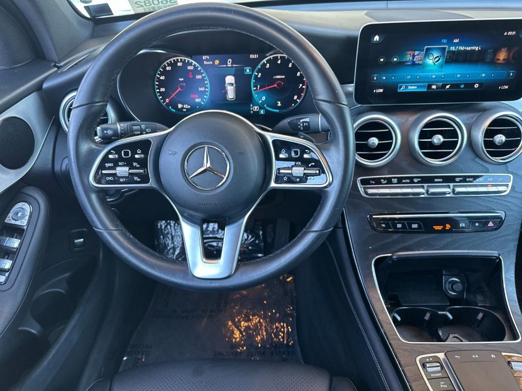 used 2021 Mercedes-Benz GLC 300 car, priced at $25,998