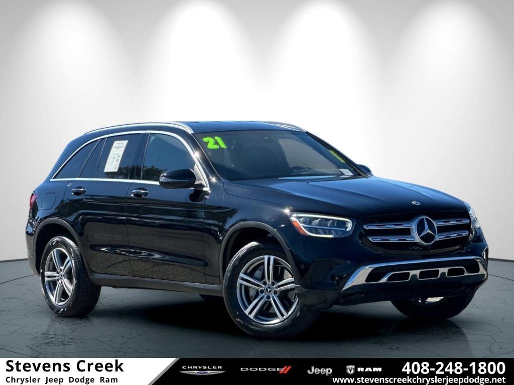 used 2021 Mercedes-Benz GLC 300 car, priced at $25,998