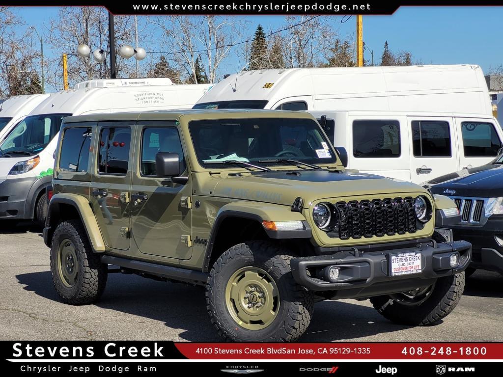 new 2025 Jeep Wrangler 4xe car