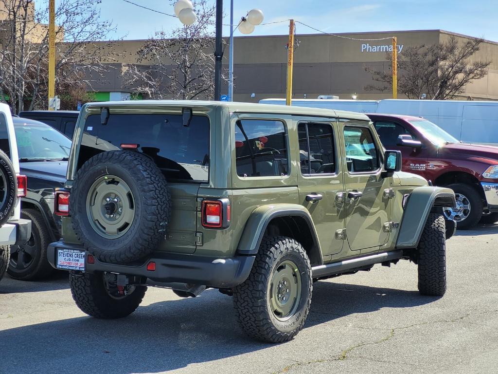 new 2025 Jeep Wrangler 4xe car