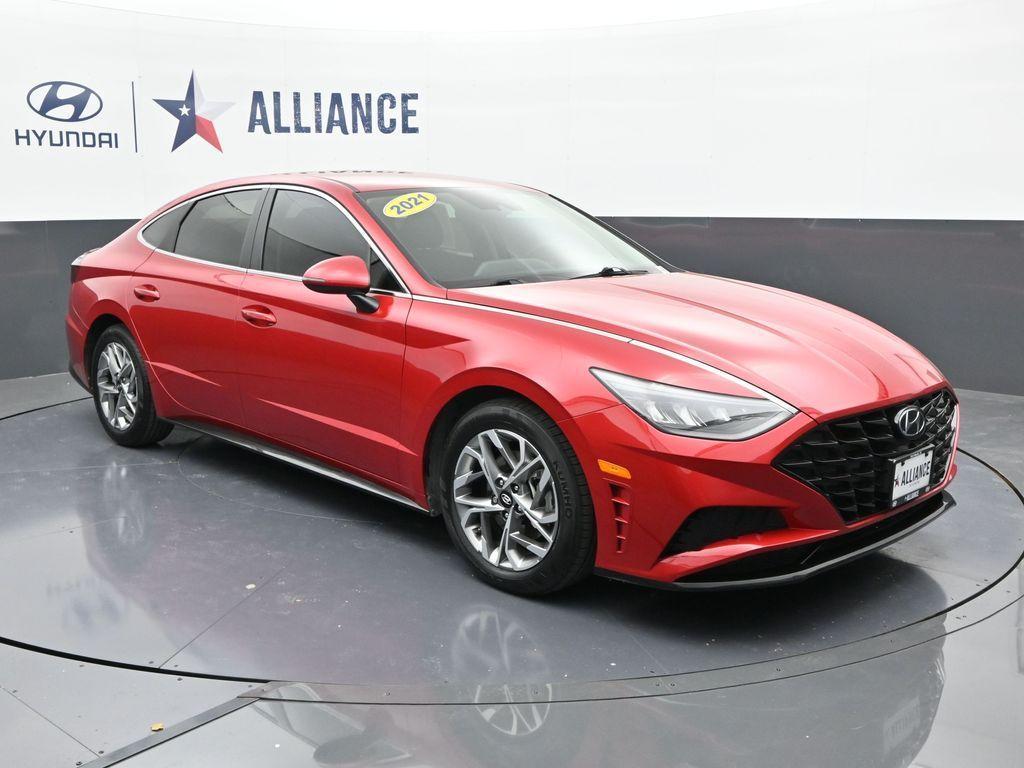 used 2021 Hyundai Sonata car, priced at $18,999