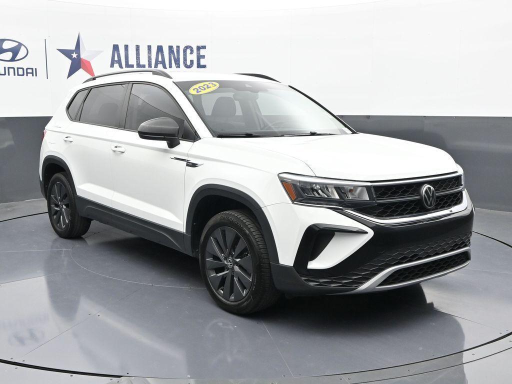 used 2023 Volkswagen Taos car, priced at $19,333