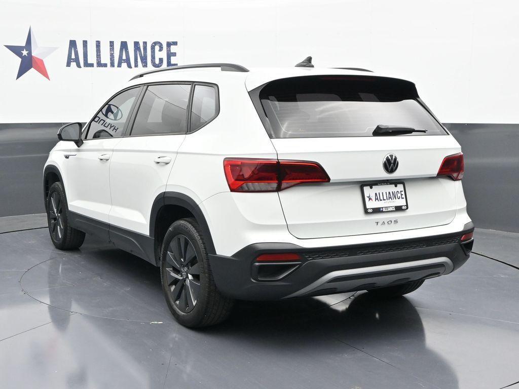 used 2023 Volkswagen Taos car, priced at $19,333