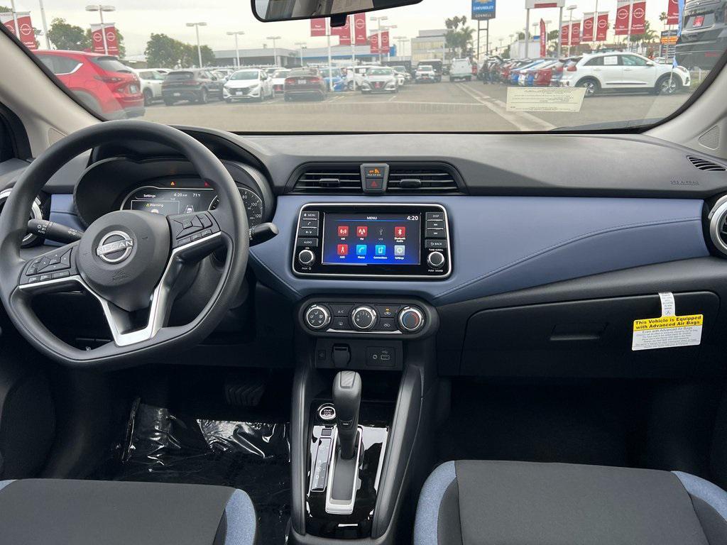 new 2025 Nissan Versa car, priced at $21,832
