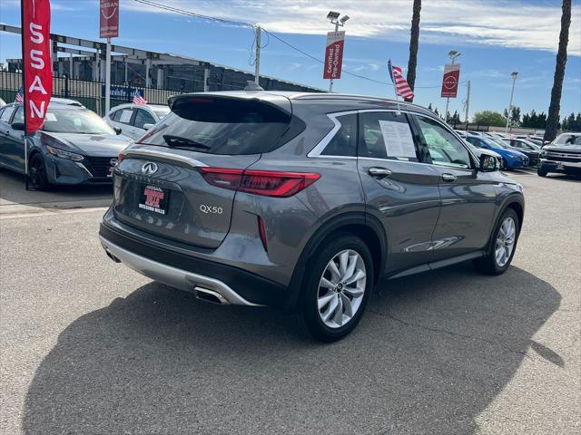 used 2021 INFINITI QX50 car, priced at $26,861