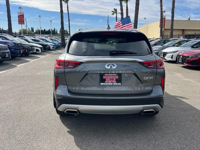 used 2021 INFINITI QX50 car, priced at $26,861