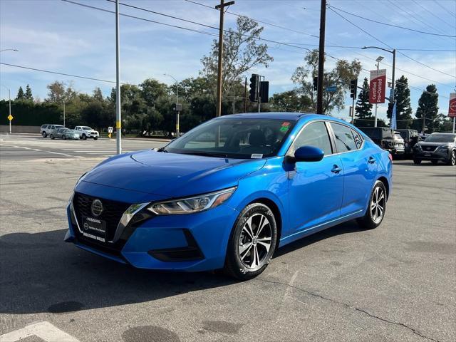 used 2021 Nissan Sentra car, priced at $17,933