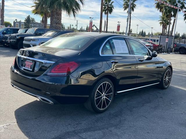 used 2021 Mercedes-Benz C-Class car, priced at $23,788