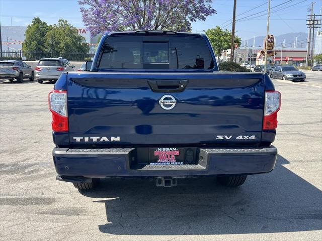 used 2022 Nissan Titan car, priced at $28,855