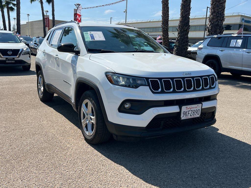 used 2023 Jeep Compass car, priced at $20,855