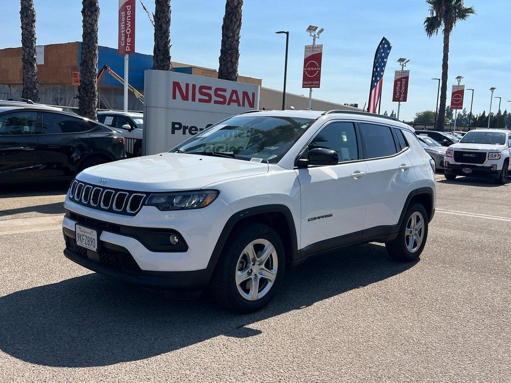 used 2023 Jeep Compass car, priced at $20,855