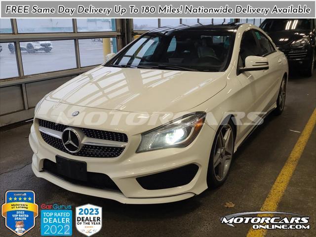 used 2014 Mercedes-Benz CLA-Class car, priced at $13,995