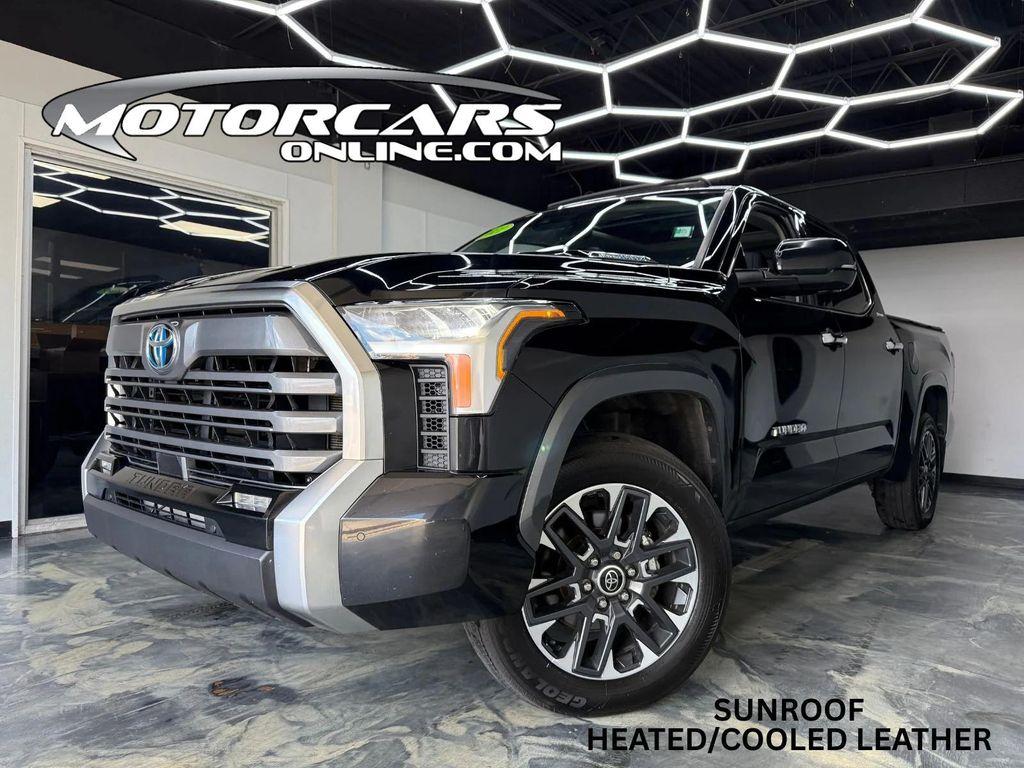 used 2022 Toyota Tundra Hybrid car, priced at $48,900