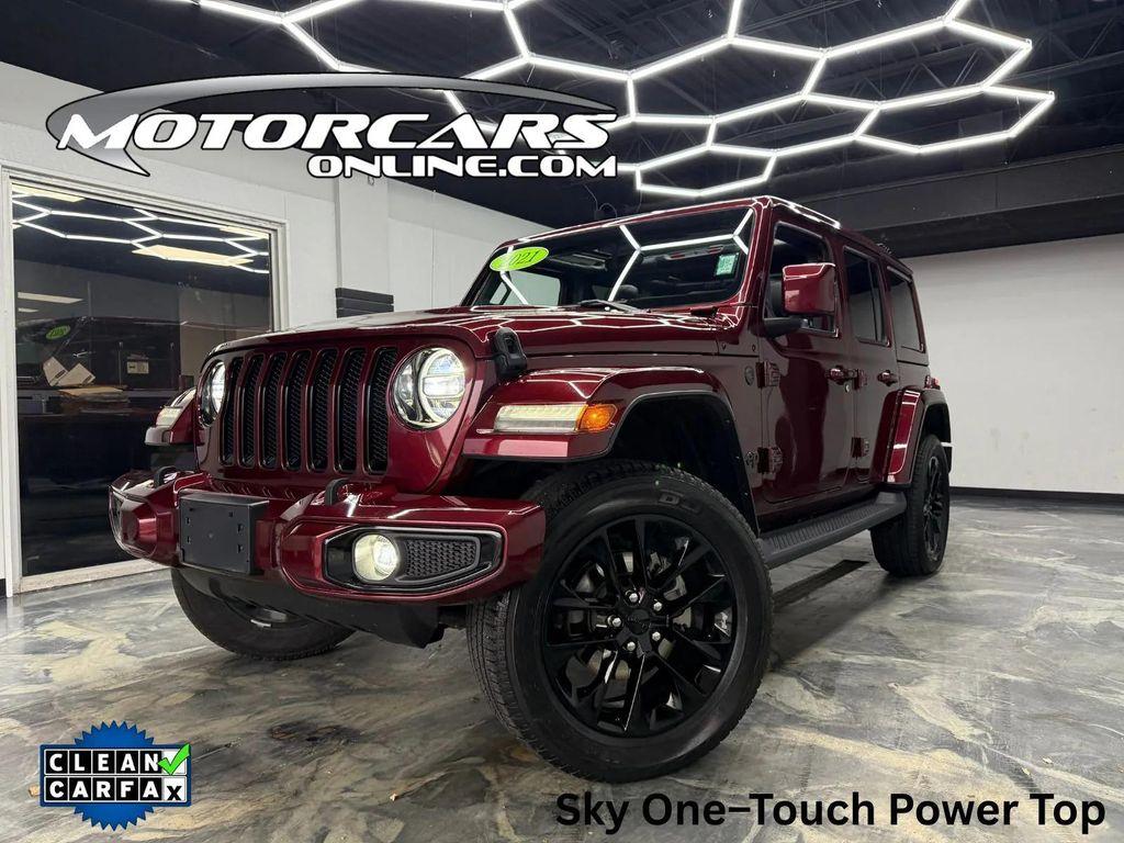 used 2021 Jeep Wrangler Unlimited car, priced at $35,900