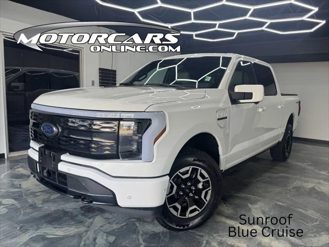 used 2023 Ford F-150 Lightning car, priced at $56,900