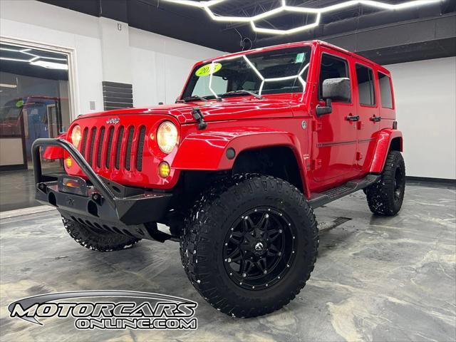 used 2015 Jeep Wrangler Unlimited car, priced at $18,995