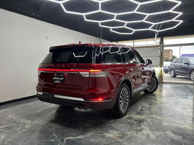 used 2020 Lincoln Aviator car, priced at $37,900