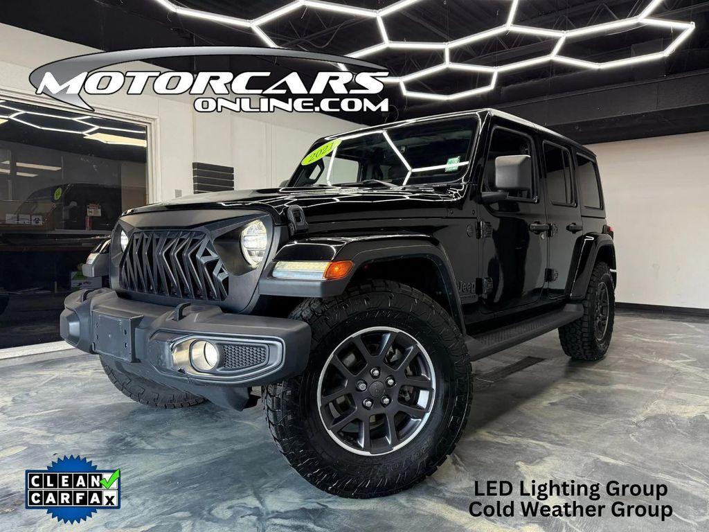used 2021 Jeep Wrangler Unlimited car, priced at $25,900
