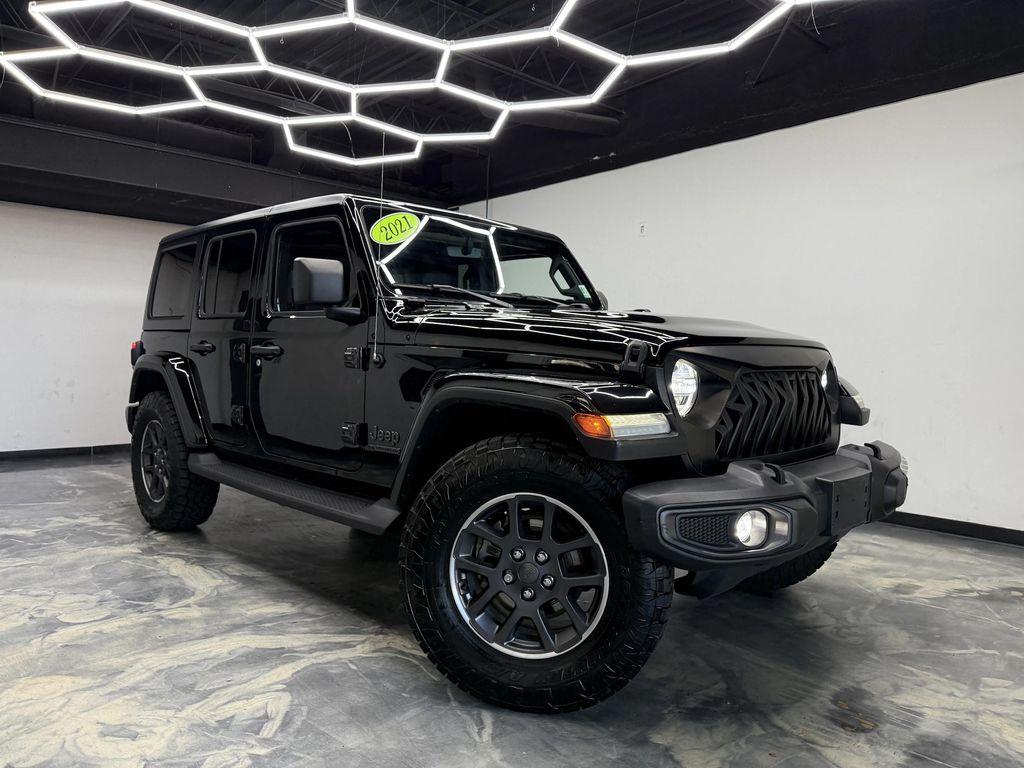 used 2021 Jeep Wrangler Unlimited car, priced at $25,900