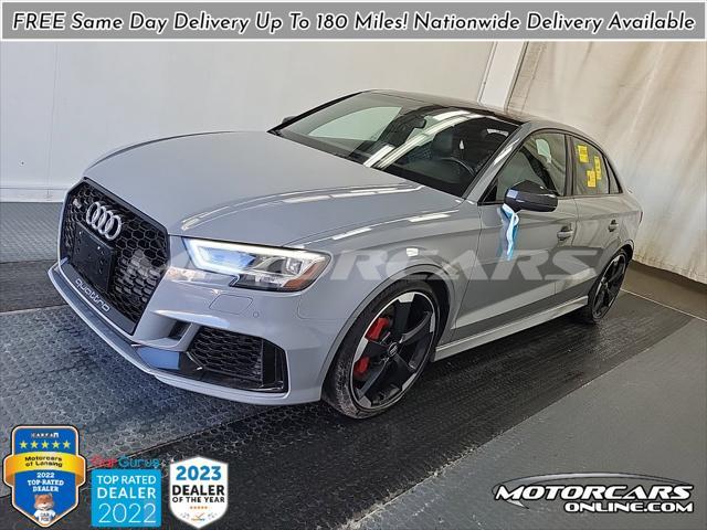 used 2018 Audi RS 3 car, priced at $42,900