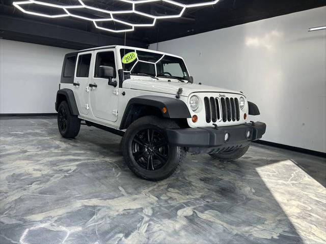 used 2010 Jeep Wrangler Unlimited car, priced at $15,995