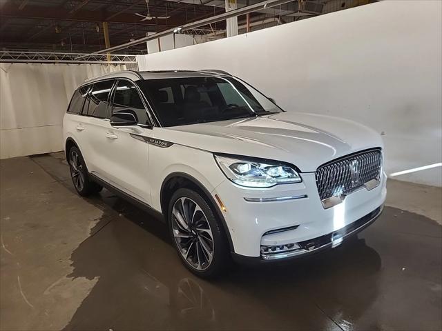 used 2021 Lincoln Aviator car, priced at $43,900