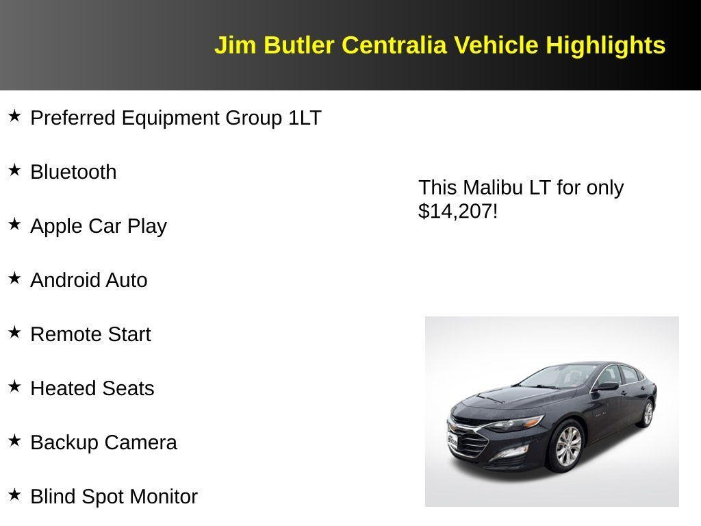 used 2023 Chevrolet Malibu car, priced at $14,207