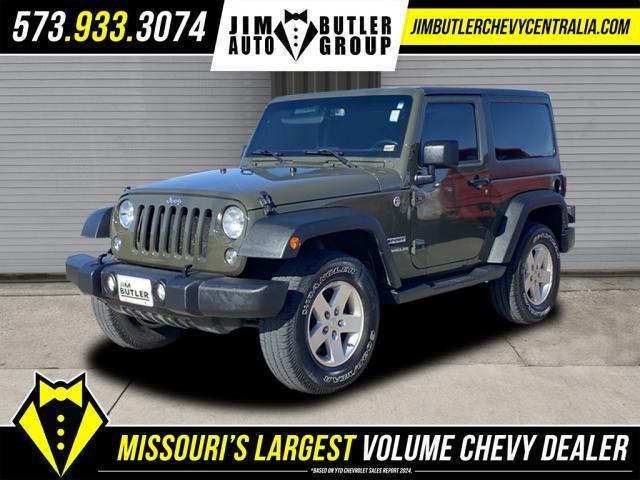 used 2015 Jeep Wrangler car, priced at $15,632