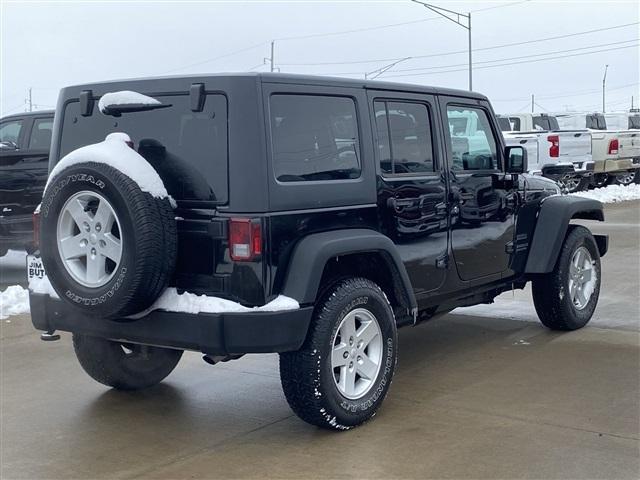 used 2017 Jeep Wrangler Unlimited car, priced at $22,594