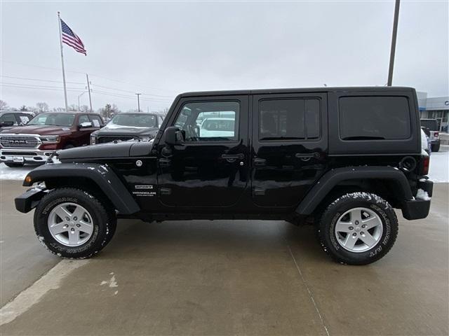 used 2017 Jeep Wrangler Unlimited car, priced at $22,594