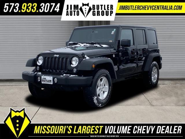 used 2017 Jeep Wrangler Unlimited car, priced at $22,594