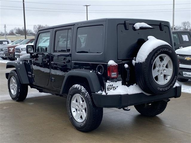 used 2017 Jeep Wrangler Unlimited car, priced at $22,594