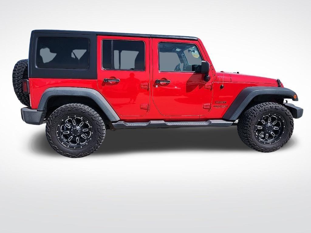 used 2015 Jeep Wrangler Unlimited car, priced at $18,518