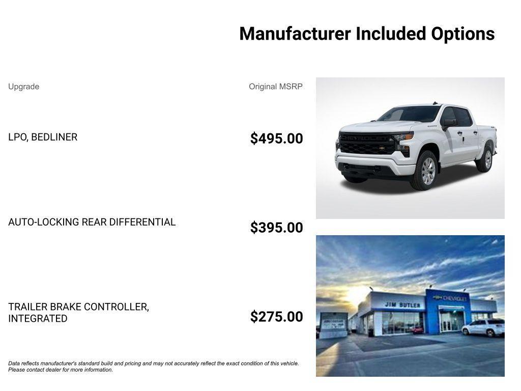 new 2025 Chevrolet Silverado 1500 car, priced at $45,142