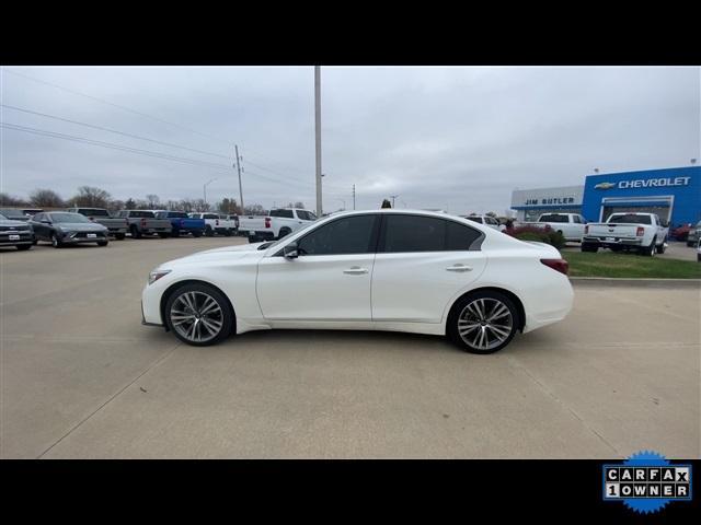 used 2023 INFINITI Q50 car, priced at $33,523