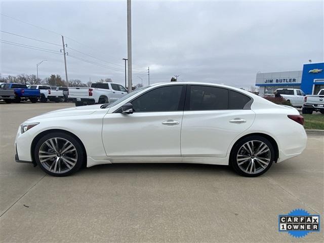 used 2023 INFINITI Q50 car, priced at $33,523