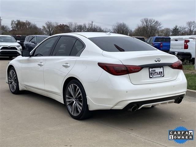 used 2023 INFINITI Q50 car, priced at $33,523