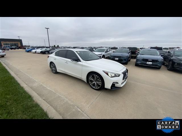 used 2023 INFINITI Q50 car, priced at $33,523