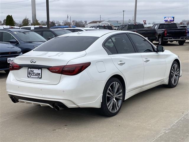 used 2023 INFINITI Q50 car, priced at $36,472