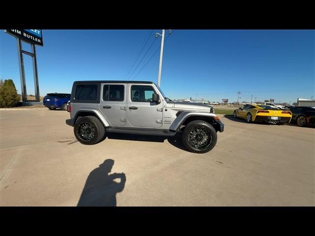 used 2020 Jeep Wrangler Unlimited car, priced at $27,509