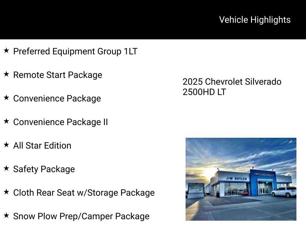 new 2025 Chevrolet Silverado 2500 car, priced at $61,263