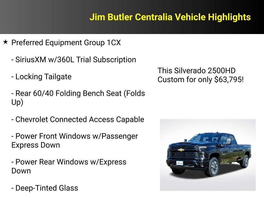 new 2026 Chevrolet Silverado 2500 car, priced at $63,795