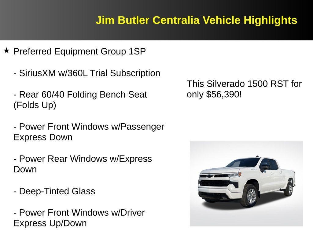 new 2026 Chevrolet Silverado 1500 car, priced at $56,390