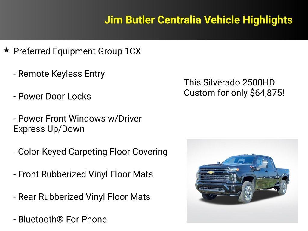 new 2026 Chevrolet Silverado 2500 car, priced at $64,875