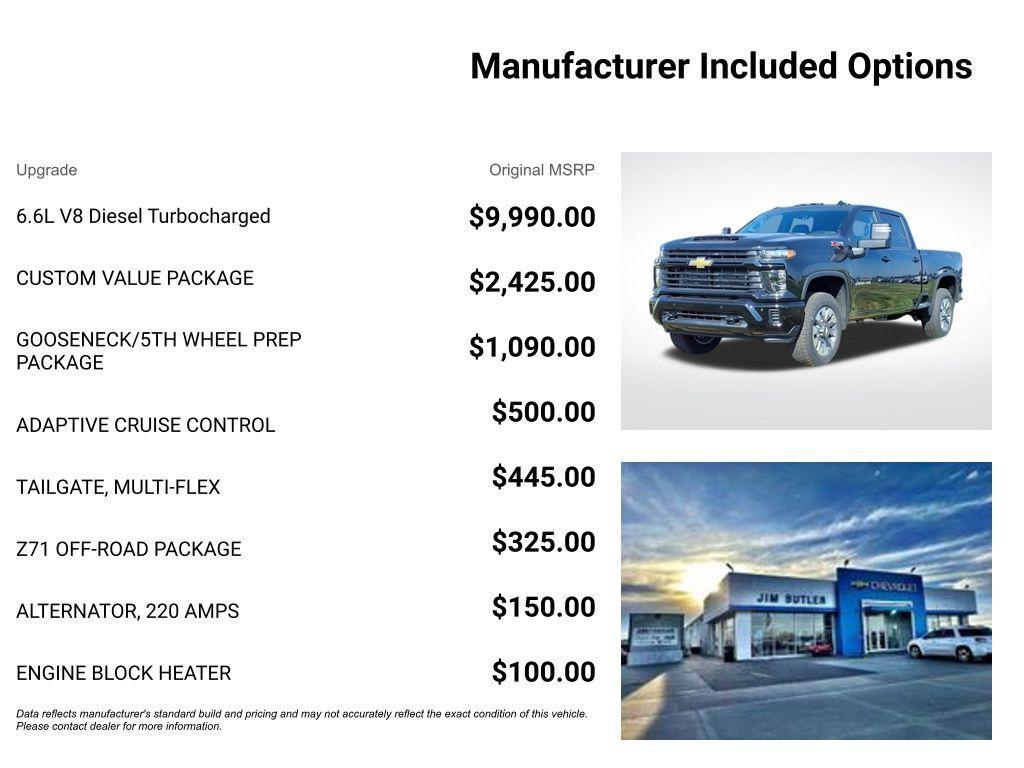new 2026 Chevrolet Silverado 2500 car, priced at $64,875