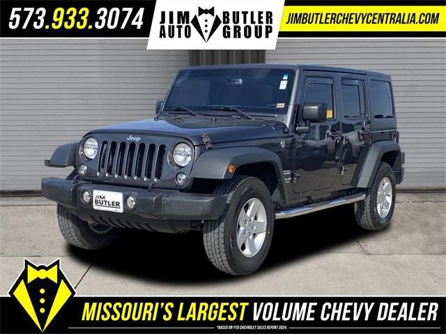 used 2017 Jeep Wrangler Unlimited car, priced at $19,742