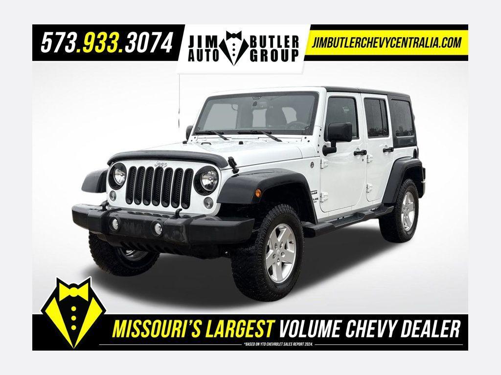 used 2015 Jeep Wrangler Unlimited car, priced at $16,239