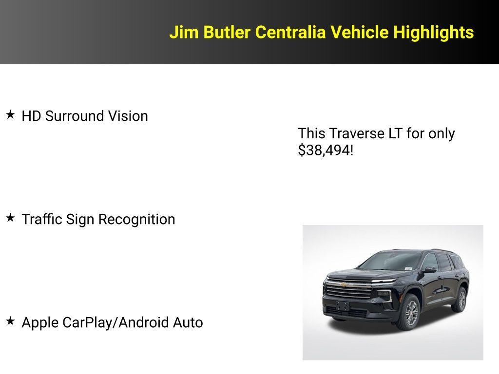 new 2025 Chevrolet Traverse car, priced at $38,494